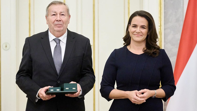 Árpád Kovács was awarded Árpád Kovács was awarded